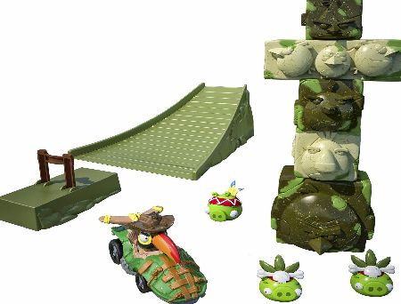 Hasbro Angry Birds Go Tower Knockdown Game