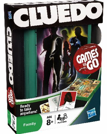 Hasbro Games To Go Cluedo