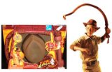 Indiana Jones Hat and Whip Gift Set
