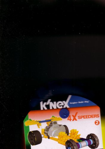 Hasbro KNex - 4X Speeders Yellow Car (10313)
