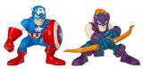 Hasbro Marvel Superhero Squad Hawkeye and Captain America 2 Pack