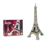 Hasbro MB 3D Puzzle Eiffel Tower Paris Brand New