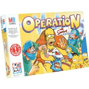 MB Games Simpsons Operation