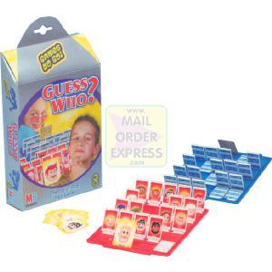 Hasbro MB Games Travel Guess Who