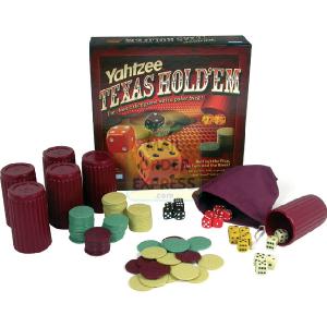 Hasbro Parker Games Yahtzee Texas Hold Em