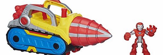 Hasbro Playskool Heroes Super Adventures Repulsor Drill with Iron Man