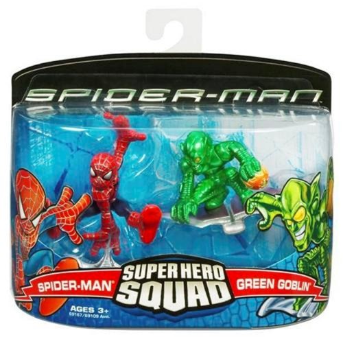 Hasbro Spiderman 3 - Super Hero Squad Spider-Man Vs Green Goblin