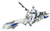Hasbro Star Wars Clone Wars Figure and Vehicle - Clone Trooper With BARC Speeder