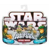 Hasbro Star Wars Galactic Heroes Princess Leia Endor and Rebel Commando