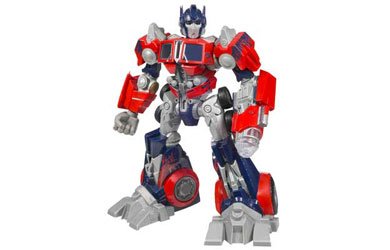 Hasbro Transformers Cyber Stompin Optimus Prime Action Figure