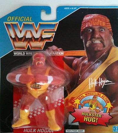 Hasbro WWF Hulk Hogan wrestling figure (1990)