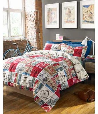 Hashtag Bedding Cyclist Duvet Cover Set - Kingsize