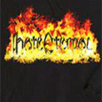 Hate Eternal Fire Logo Hoodie
