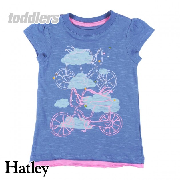 Girls Hatley Bikes T-Shirt - Bikes