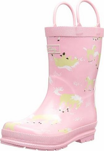 Girls Rubber G Wellington Boots RB0FAHO167 Horse Play 6 UK Child, 24 EU