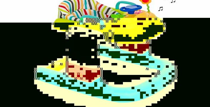 Hauck 2 in 1 Stripe Walker Bouncer