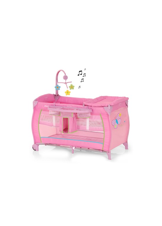 Hauck Babycenter Travel Cot-Butterfly (NEW 2014)