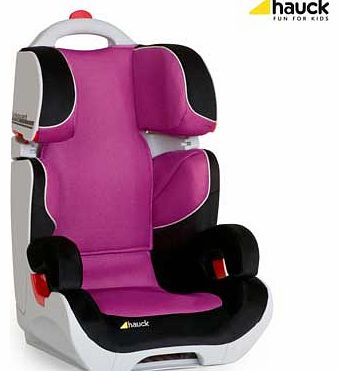 Hauck Bodyguard Car Seat - Black & Pink