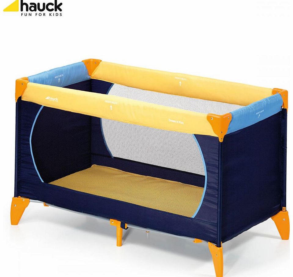 Dream n Play Travel Cot Yellow 2014