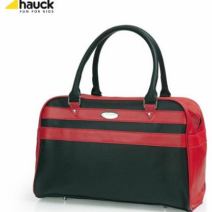 Hauck Jay Changing Bag (Black/ Red)