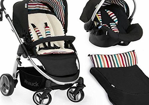 Hauck Lacrosse Shopn Drive Travel System, Stone