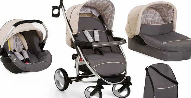 Hauck Malibu XL All in One Travel System - Rock