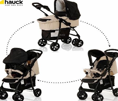 Hauck Shopper Trio Set Almond/Caviar