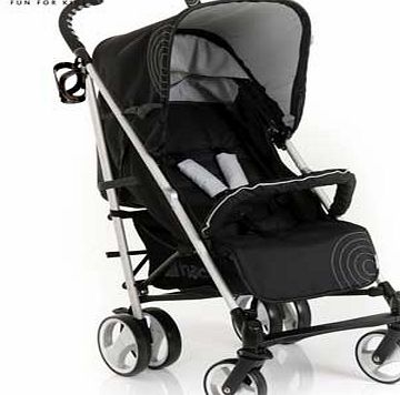 Hauck Spirit Pushchair - Caviar Silver