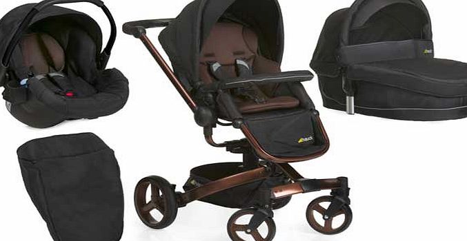 Hauck Twister Travel System - Chocolate
