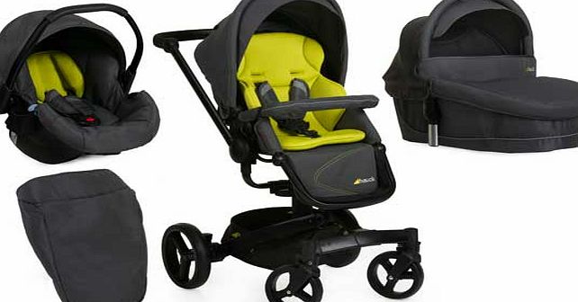 Hauck Twister Travel System - Lime