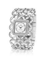 Amnesia Swarovski Crystal Bracelet Dress Watch