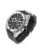 Challenger - Stainless Steel and Rubber Chronograph Watch