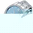 Haurex Deseo - Ladies`Aqua Stainless Steel Watch w/Swarovski Crystal