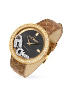 Haurex Lovely - Brown Swarovski Crystal Floating Charms