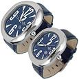 Navy Blue Ricurvo Stainless Steel Watch