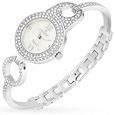Tennis - Ladies`Swarovski Jeweled Bracelet Dress Watch