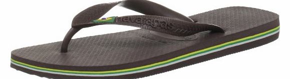 Havaianas Brasil Flip Flops - Dark Brown