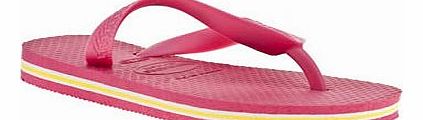 Havaianas kids havaianas pink brasil logo girls junior
