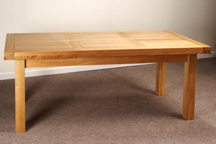 havana Oak Monastery Dining Table - 2000mm- Blonde