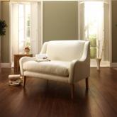 3 Seat Sofa - Harlequin Linen Biscuit - White leg stain