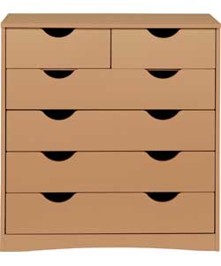 Haven 4   2 Drawer Chest - Oak