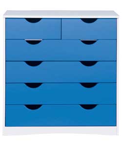 Haven 6 Drawer Chest - Blue