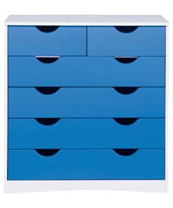 Haven 6 Drawer Chest - Blue