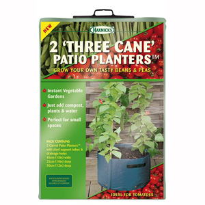 Haxnicks 2 x 3 Cane Patio Planters