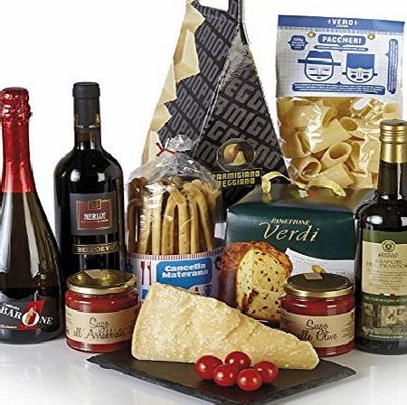 LUXURY ITALIAN GOURMET HAMPER with Prosecco. Free UK delivery