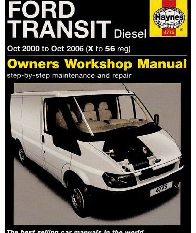 Haynes Ford Transit Diesel Service and Repair Manual: 2000 to 2006 (Haynes Service and Repair Manuals)
