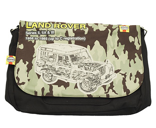 Haynes Manual Courier Bag Landrover