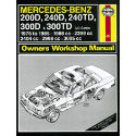 Haynes Mercedes-Benz 200- 240- 300 Diesel (Oct 76 - 85) up to C