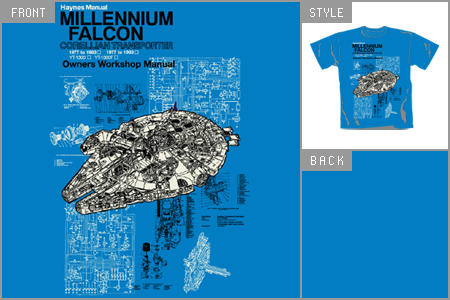 Haynes (Millenmum Falcon) Blue T-shirt