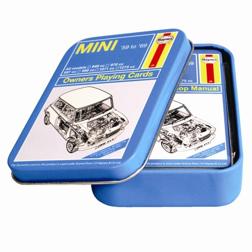 Haynes Mini Tin Box Playing Cards